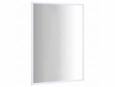 Vidaxl miroir blanc 70x50 cm
