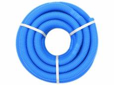 Vidaxl tuyau de piscine bleu 32 mm 12,1 m 91755