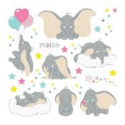 Ag Art - Minis Stickers Disney - Dumbo - 30 cm x 30 cm