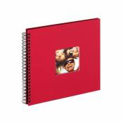 Album photo à spirales 50 pages Fun - L 30 x l 30 - Rouge - Livraison gratuite