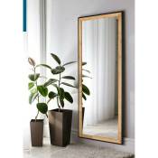 Boite A Design - Miroir Bianka rectangulaire en cadre bois - Bois