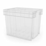 Boîte en plastique Xago transparent 24 L (M)