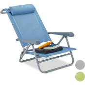 Chaise pliante jardin chaise pliable plage ajustable