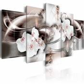 Decoshop26 Tableau toile de décoration motif Orchidée parfumée 100x50cm DEC110190/2