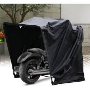 Garage Tente Moto Pliant éTanche Tissu Oxford Universel
