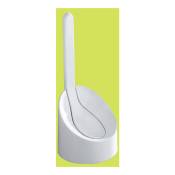Gedy - Art . 2033 porte-brosse de toilette brosse de toilette chiot accessoires en plastique blanc pour toilette et salle de bain