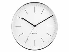 Horloge minimal blanc - karlsson KA5732WH