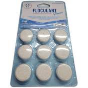 Jardiboutique - lot de 5 blisters Flovil de 9 pastilles - floculant clarifiant piscine