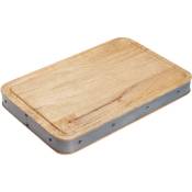 Kitchencraft - Planche à découper en bois de boucher,