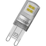 Led base pin G9 / Ampoule led G9, 1,90 w, 20-W-remplacement, clair, Warm White, 2700 k, Pack de 3 - Osram