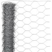 Nature - Grillage métallique hexagonal 0,5 x 10 m