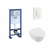 Pack wc Grohe Rapid sl + Cuvette Architectura d Villeroy