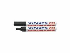 Schneider 233 lot de 10 marqueurs permanents rechargeables
