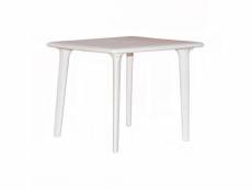 Table new dessa 900x900 - resol - blanc - polypropylène 900x900x740mm