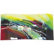 Table Passion - Coupe ellipse Gallery 54x28 cm - Multicolore