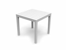Table rectangulaire par éléments blanc ipae progarden E3-75319