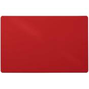 Tapis de protection de sol rouge 114 x 150 cm - Rouge
