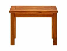 Vidaxl table basse de jardin 50x35x36 cm bois solide d'acacia
