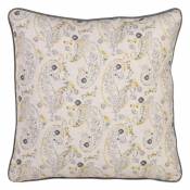BigBuy Home Coussin 60 x 60 cm 100 % coton Moutarde