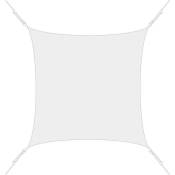 Easy Sail - Voile d'ombrage carrée 3x3m - Blanc