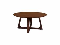 Hellerup - table basse en bois ø75cm - couleur - bois
