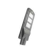Iluminashop - Lampadaire Solaire de led pour L'éclairage Public 60W avec Capteur Blanc Froid 6000K