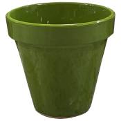 Kormax - pot en céramique vert 29X