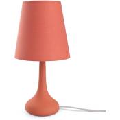 Lampe de table E14 Luminaire de table pour chambre d'enfant et salon moderne Sans ampoules, Orange - Paco Home