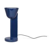 Lampe de table en céramique bleu marine 50 cm Céramique Up - Flos