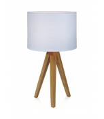 Lampe de table KULLEN Chêne 1 ampoule
