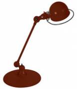 Lampe de table Loft / 1 bras - L 60 cm - Jieldé marron