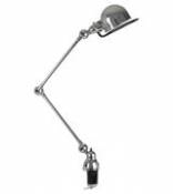 Lampe de table Loft /Base étau - 2 bras articulés - H max 80 cm - Jieldé métal en métal