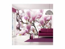 Papier peint branche de magnolia en fleurs l 300 x
