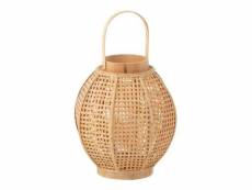 Paris prix - lanterne en bambou "fernando" 34cm naturel