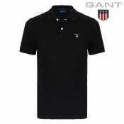 Polo ou Tee-Shirt tout Coton Gant US® Polo - Noir XXL