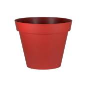 Pot rond Toscane - 13x11.6cm - 1.1L - Rouge Rubis EDA