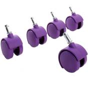 Roulettes violettes - Violet