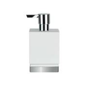 Spirella - Distributeur de savon Porcelaine roma Blanc & Argent Blanc