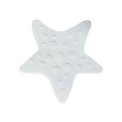 Sticker figurine antidérapant de douche ou baignoire pvc asterie x5pcs Blanc Spirella Blanc
