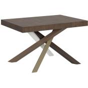 Table extensible 90x130/390 cm Volantis Noce structure