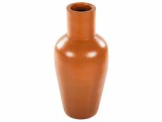 Vase décoratif orange 37 cm karfi 372813