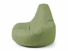 Veeva pouf fauteuil "recliner", pouf poire exterieur pour adultes, pouf gamer, chaise pour chambre - fabriqué en europe