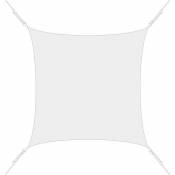 Voile d'ombrage carrée 3x3m - Blanc