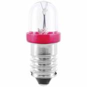 Ampoule led E10 rouge led S107721 - Beli-beco