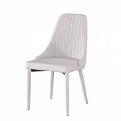 ArredinItaly - Chaise avec structure en métal et assise