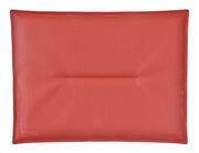 Coussin d'assise / Pour chaise Bistro - Fermob 37,5 x 29 x Epais 2 cm rouge en tissu