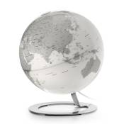 Globe terrestre de design 25 cm lumineux textes en anglais
