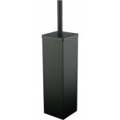 Icrolla Rubinetterie - Porte-balais de toilette sur pied modèle carré en noir mat Icrolla Zurigo 16074NO Noir mat - Noir mat