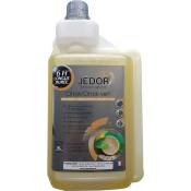Jedor - Détergent 3D Longue durée 1 Litre - flacon doseur - fabrication francaise -(citron/citron vert)