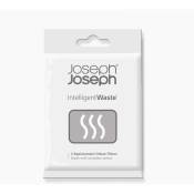 Joseph Joseph Deux filtres anti-odeurs de rechange, Compatibles avec les poubelles Totem et les poubelles Titan & Bacs (30005)